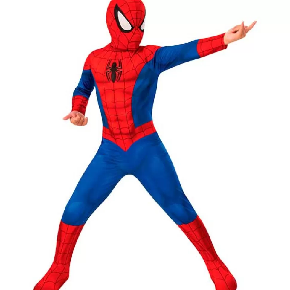 Brinquedos Homem Aranha Homem Aranha Disfarce Infantil Classic 5-7 Anos< Disfarces Super-Heróis