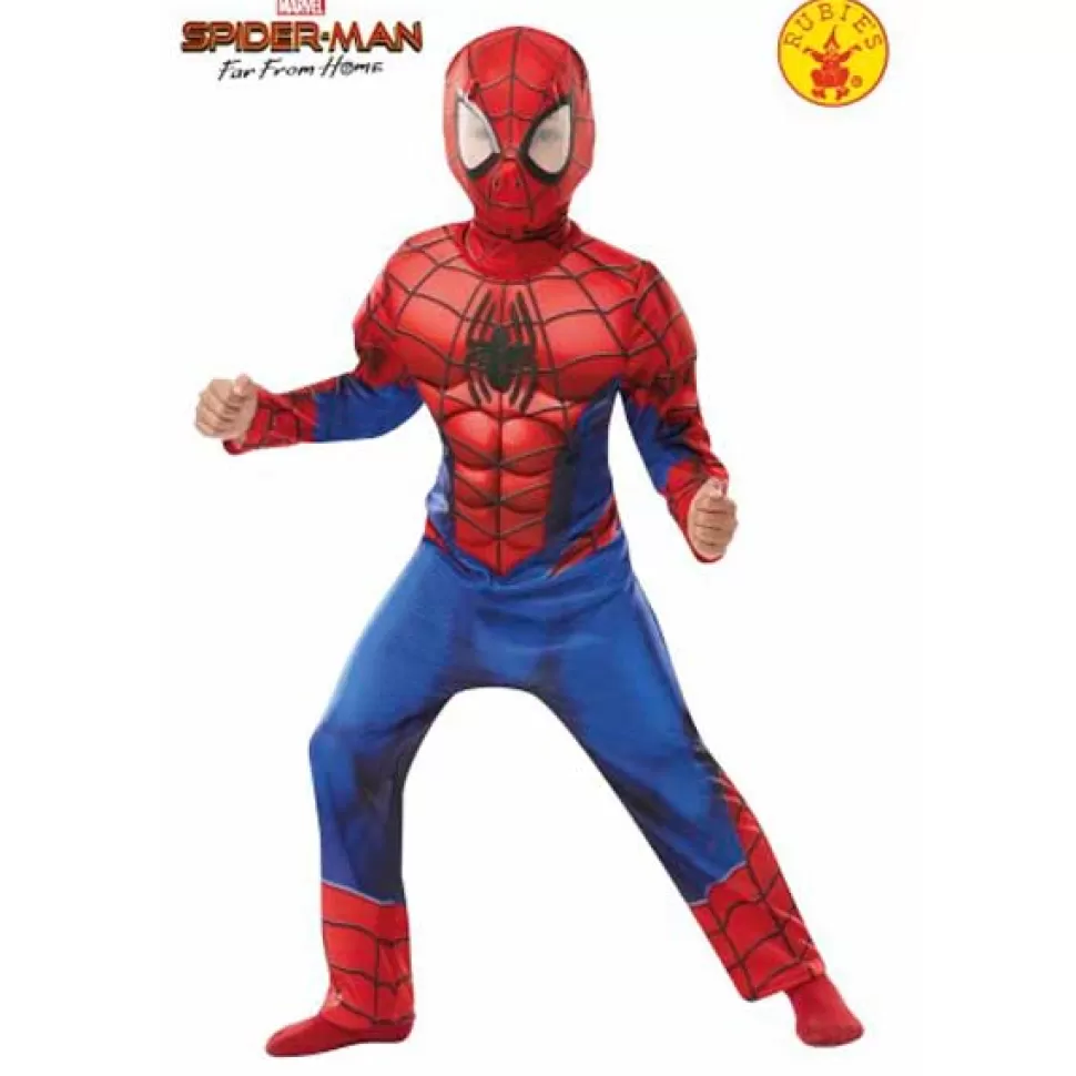 Store Brinquedos Homem Aranha Homem Aranha Disfarce Infantil Deluxe 7-8 Anos