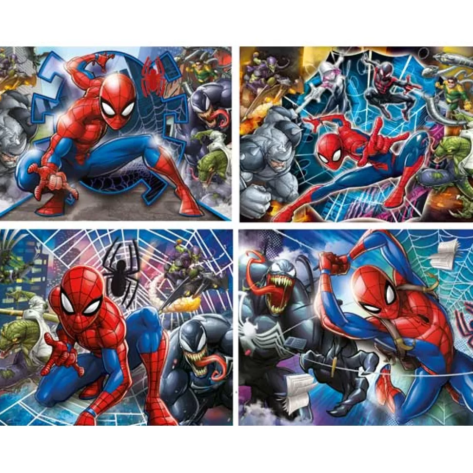 Store Brinquedos Homem Aranha Homem Aranha Puzzle Progressivo 20+60+100+180P