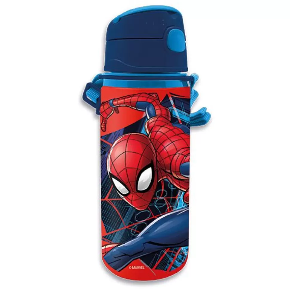 Brinquedos Homem Aranha Homem-Aranha Cantil De Aluminio Do 600Ml< Brinquedos De Cozinha
