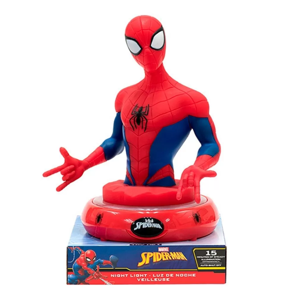 Brinquedos Homem Aranha Homem-Aranha Lampada Noturna 3D< Brinquedos Super-Heróis