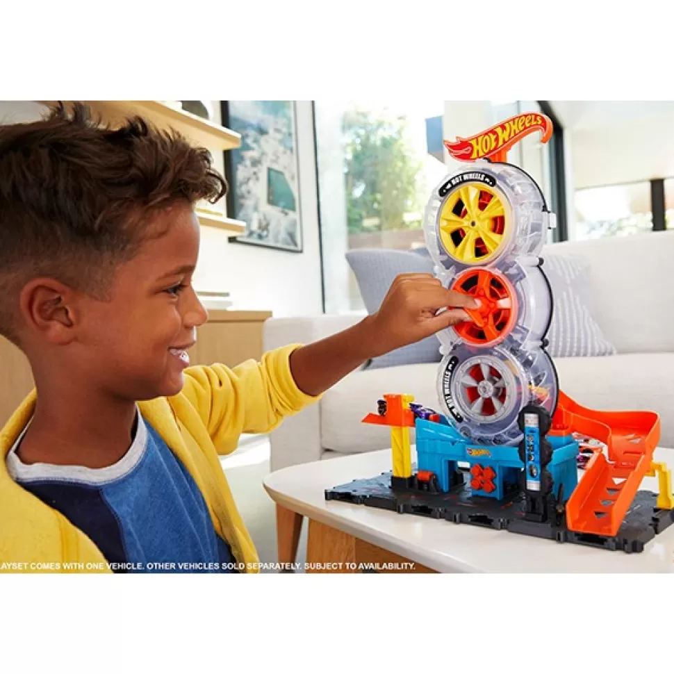 Brinquedos Hot Wheels Hot Wheels City Loja De Pneus< Brinquedos De Carros