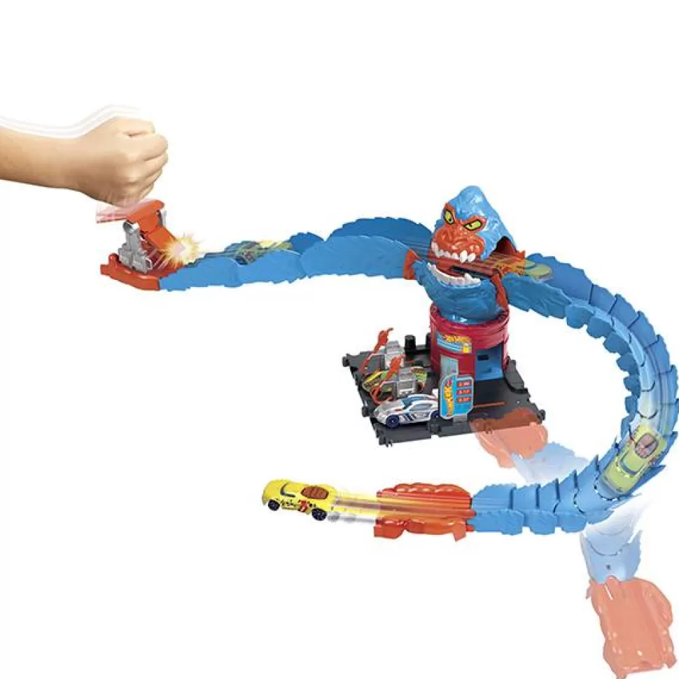 Brinquedos Hot Wheels Hot Wheels City Nemesis Gorilla No Posto De Gasolina< Brinquedos De Carros