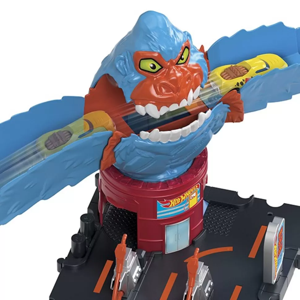 Brinquedos Hot Wheels Hot Wheels City Nemesis Gorilla No Posto De Gasolina< Brinquedos De Carros