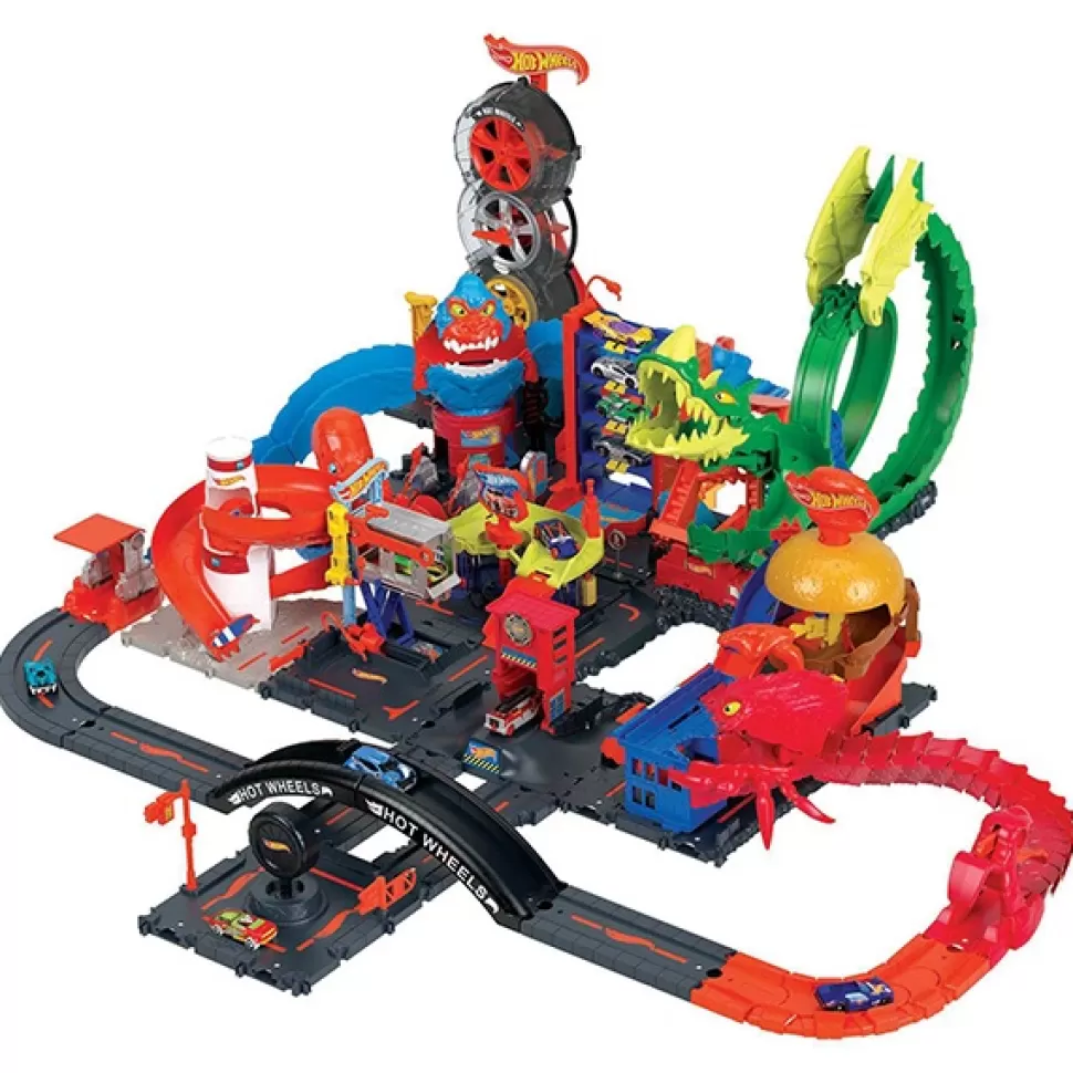 Brinquedos Hot Wheels Hot Wheels City Nemesis Gorilla No Posto De Gasolina< Brinquedos De Carros