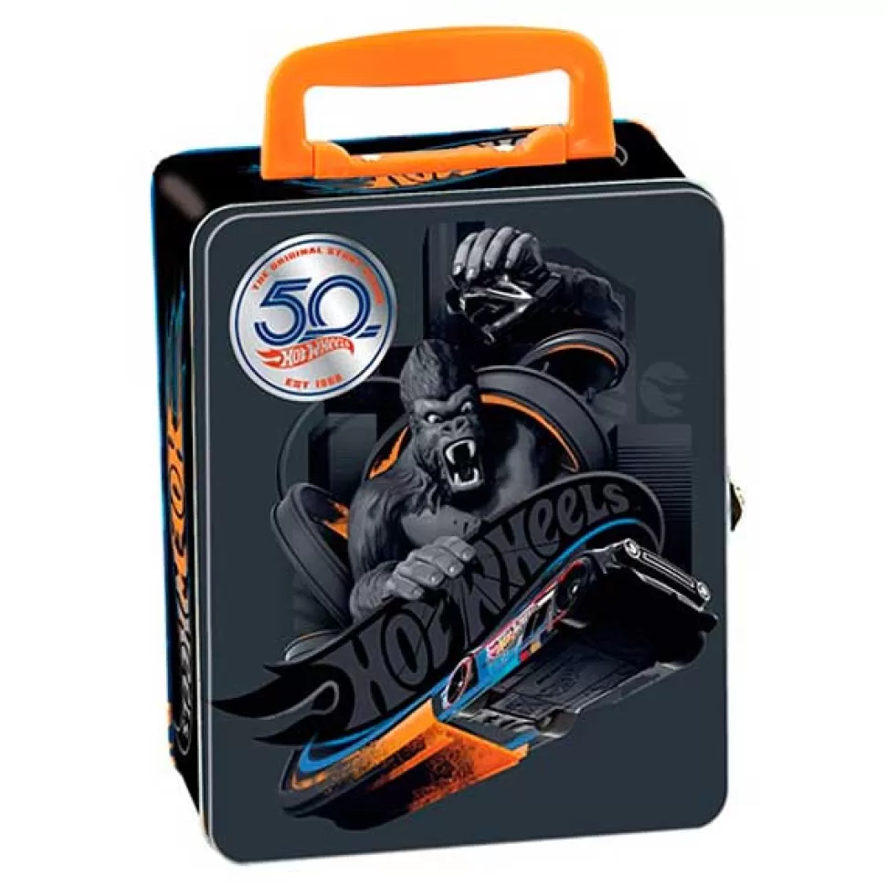 Brinquedos Hot Wheels Hot Wheels Maleta Metalica Aniversario De 50 Anos< Brinquedos De Carros