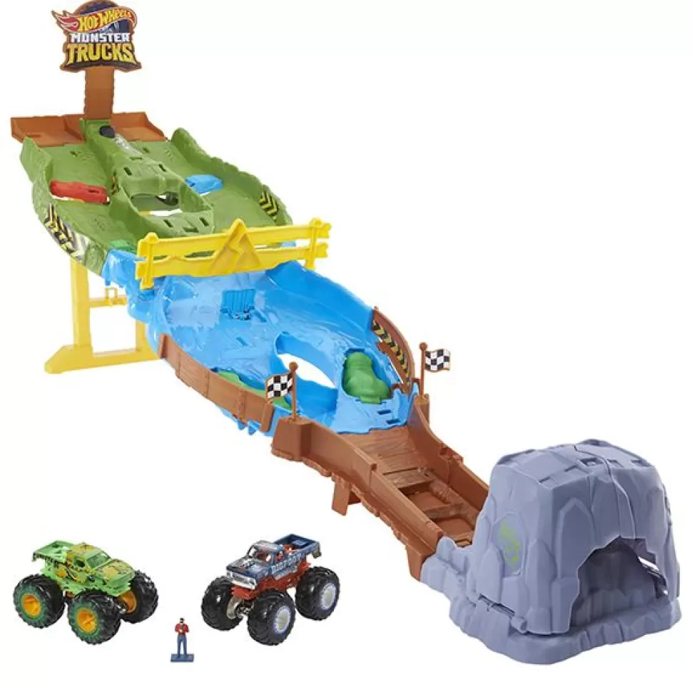 Brinquedos Monster Jam Hot Wheels Monster Trucks Torneio De Titas< Brinquedos De Carros