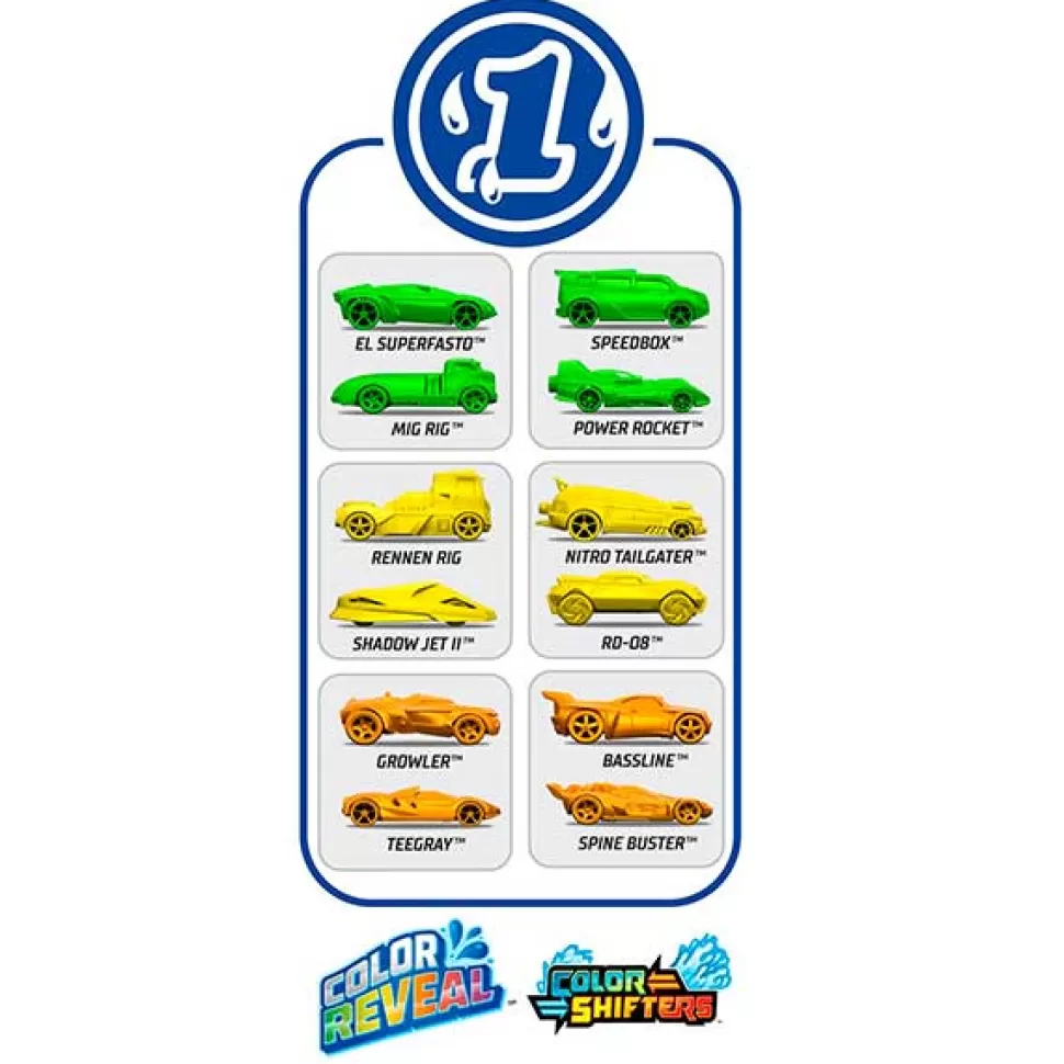 Brinquedos Hot Wheels Hot Wheels Pack 2 Carros Color Reveal< Brinquedos De Carros