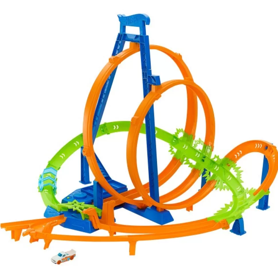 Brinquedos Hot Wheels Hot Wheels Track Epic Crash Dash< Brinquedos De Camiões