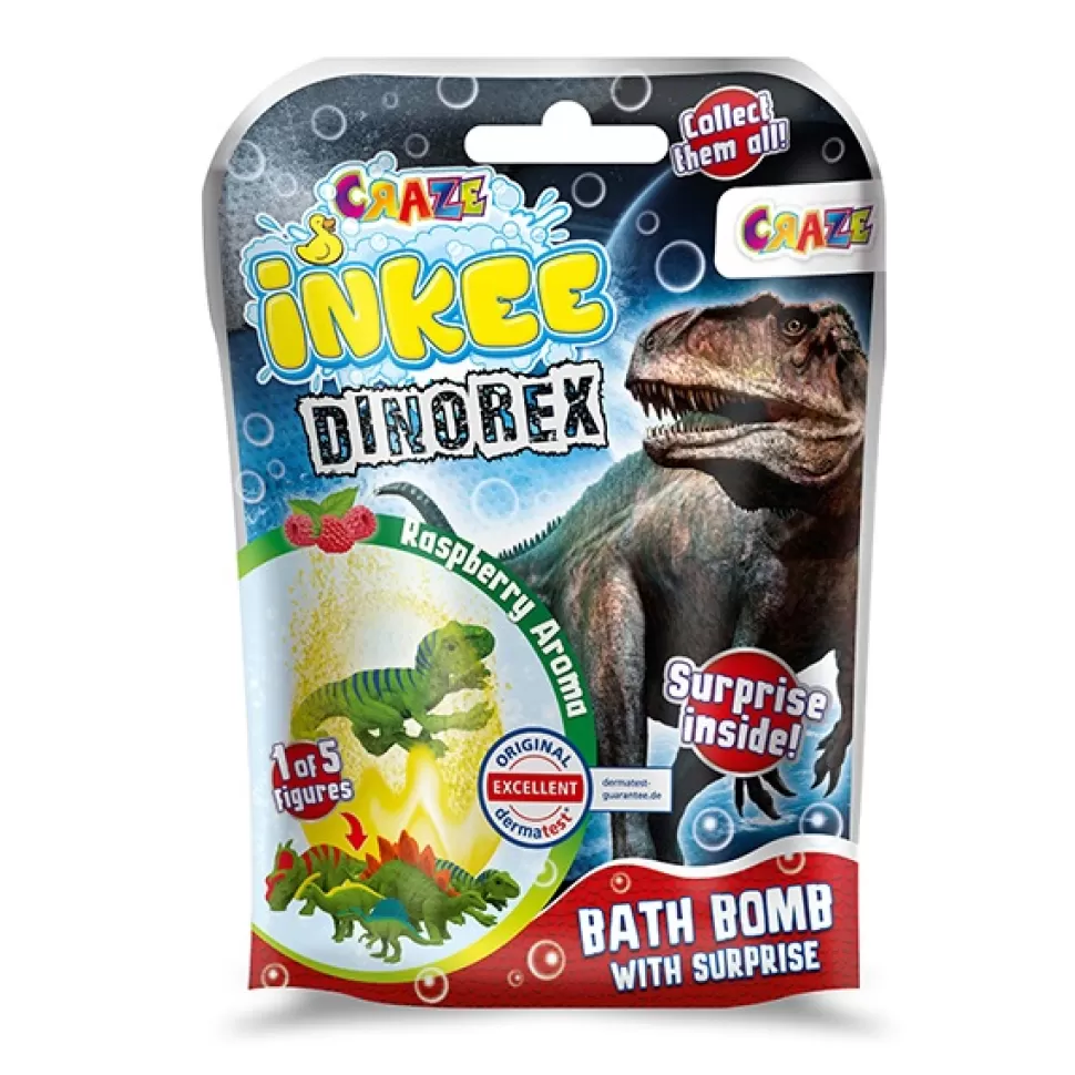 Brinquedos Craze Inkee Dinorex Bomba De Banho Surpresa< Brinquedos Surpresa