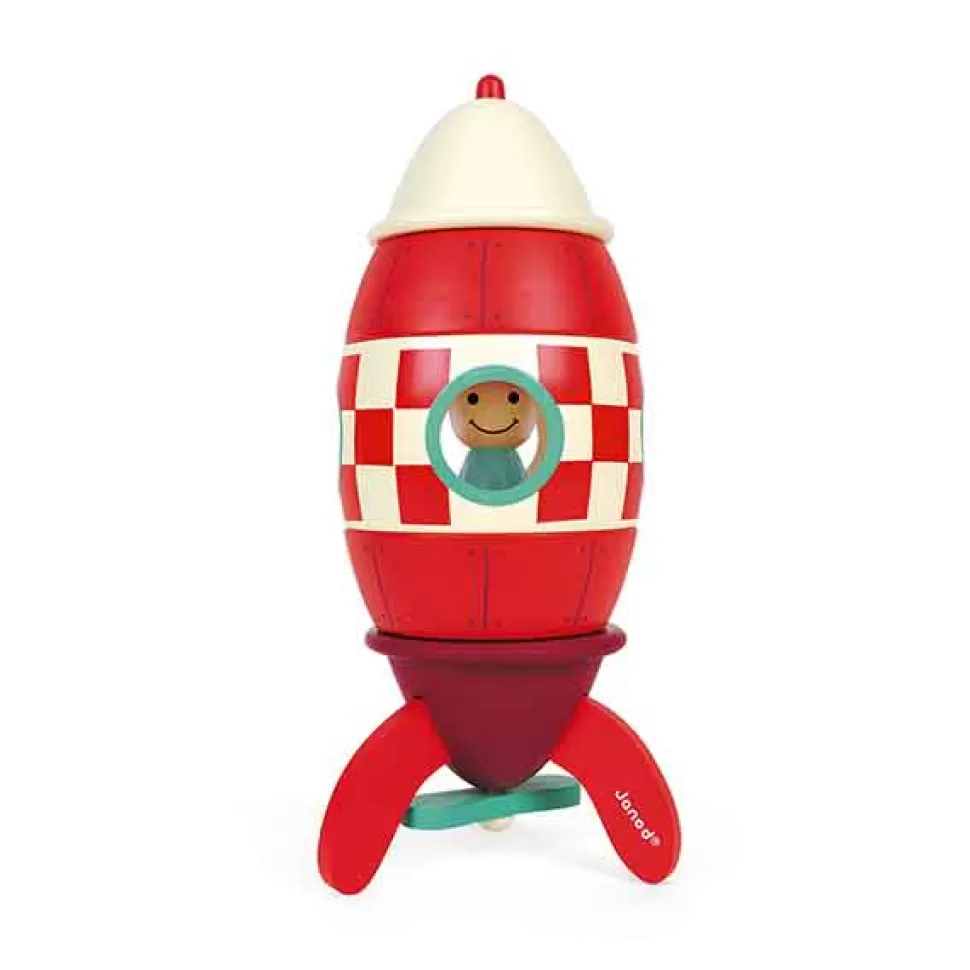 Brinquedos Janod Janod Foguete Kit Magnetico Madeira< Brinquedos De Madeira