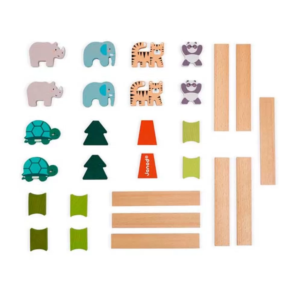 Brinquedos Janod Janod Jogo De Equilibrio Animais De Madeira< Brinquedos De Madeira