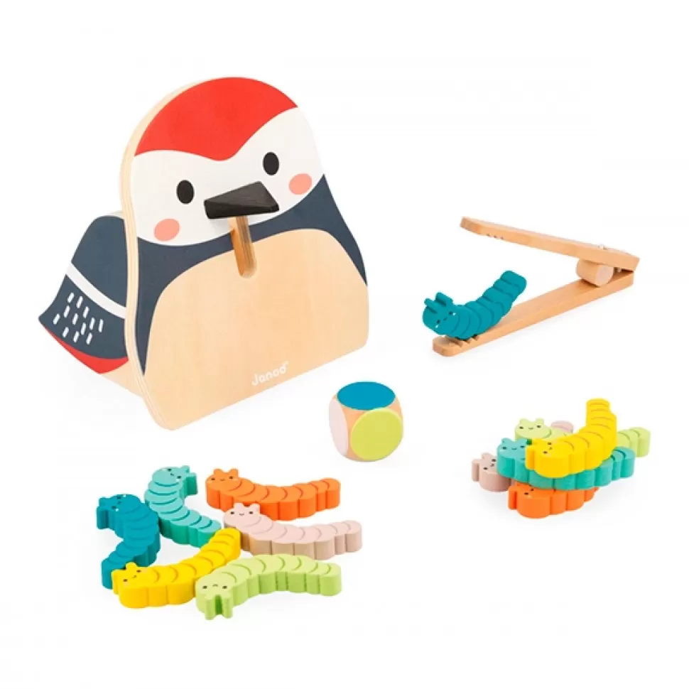 Brinquedos Janod Janod Jogo Pica-Pau E Lagartas< Brinquedos De Madeira