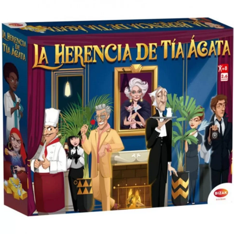 Hot Brinquedos Bizak Jogo A Heranca Da Tia Agata