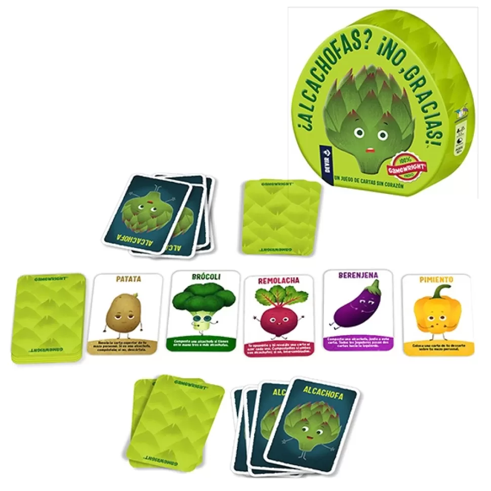 New Brinquedos Devir Jogo Alcachofas No Gracias