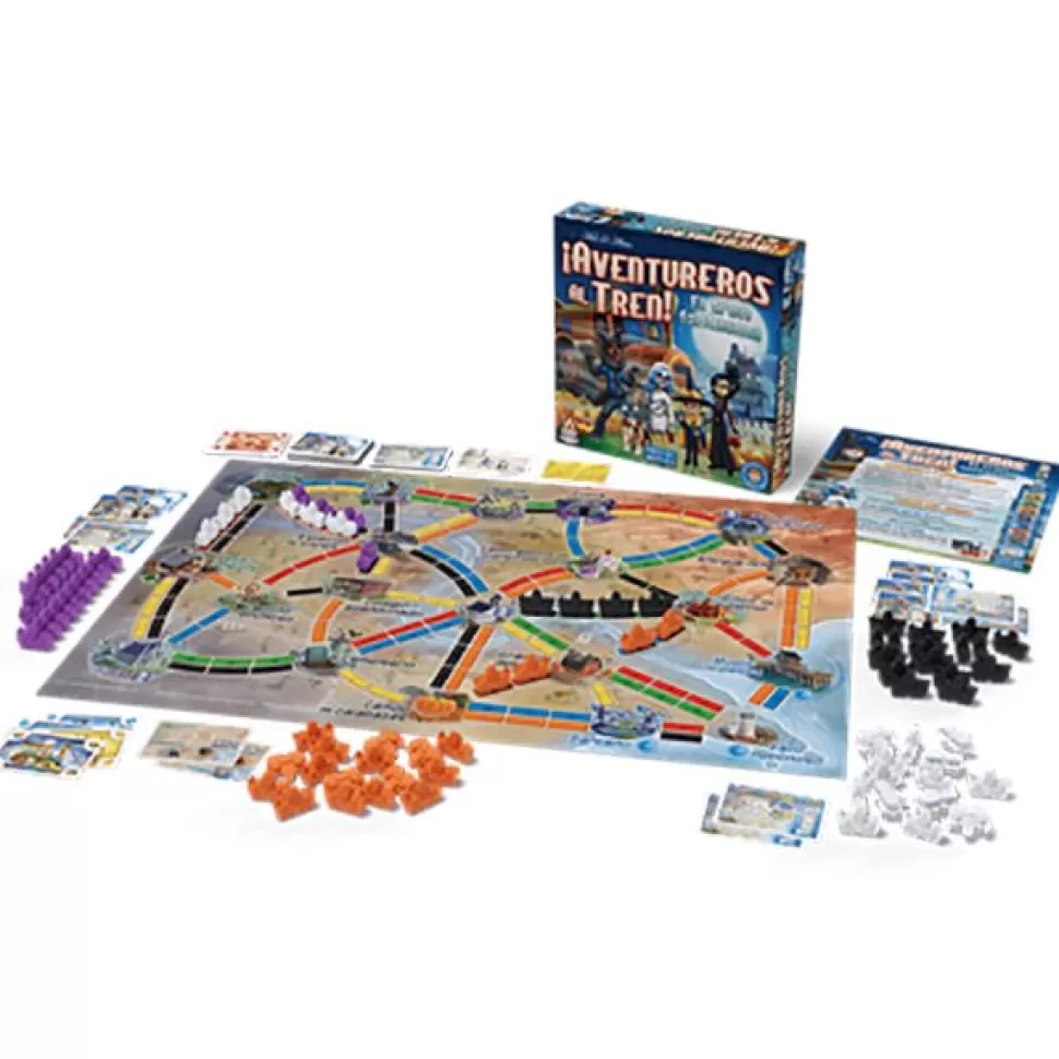 Store Brinquedos Asmodee Jogo Aventureiros Ao Trem Fantasma