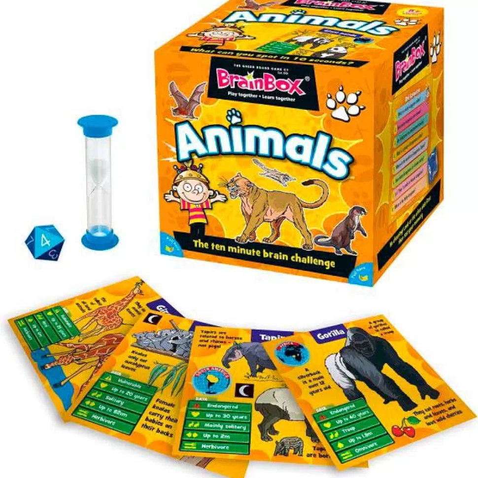 Clearance Brinquedos Asmodee Jogo Brainbox Animais