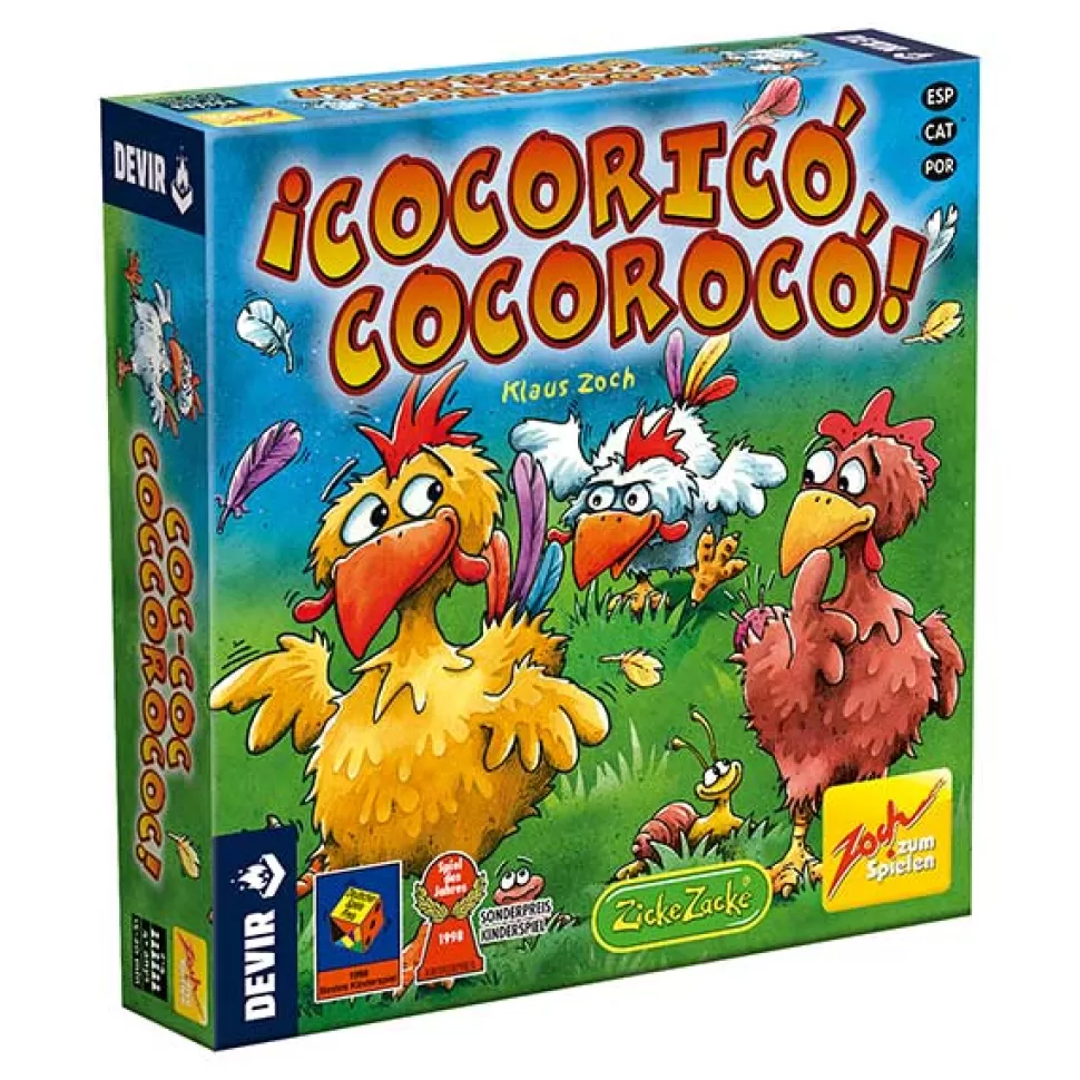 Shop Brinquedos Devir Jogo Cocorico Cocorico