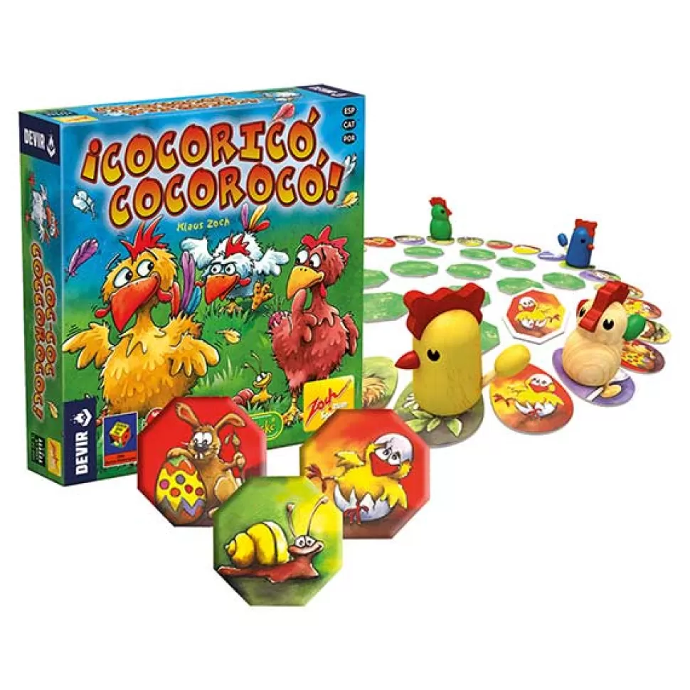 Shop Brinquedos Devir Jogo Cocorico Cocorico