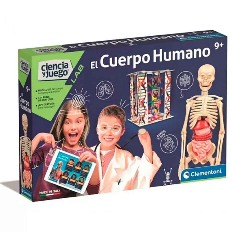 Brinquedos Clementoni Jogo Corpo Humano< Brinquedos Científicos