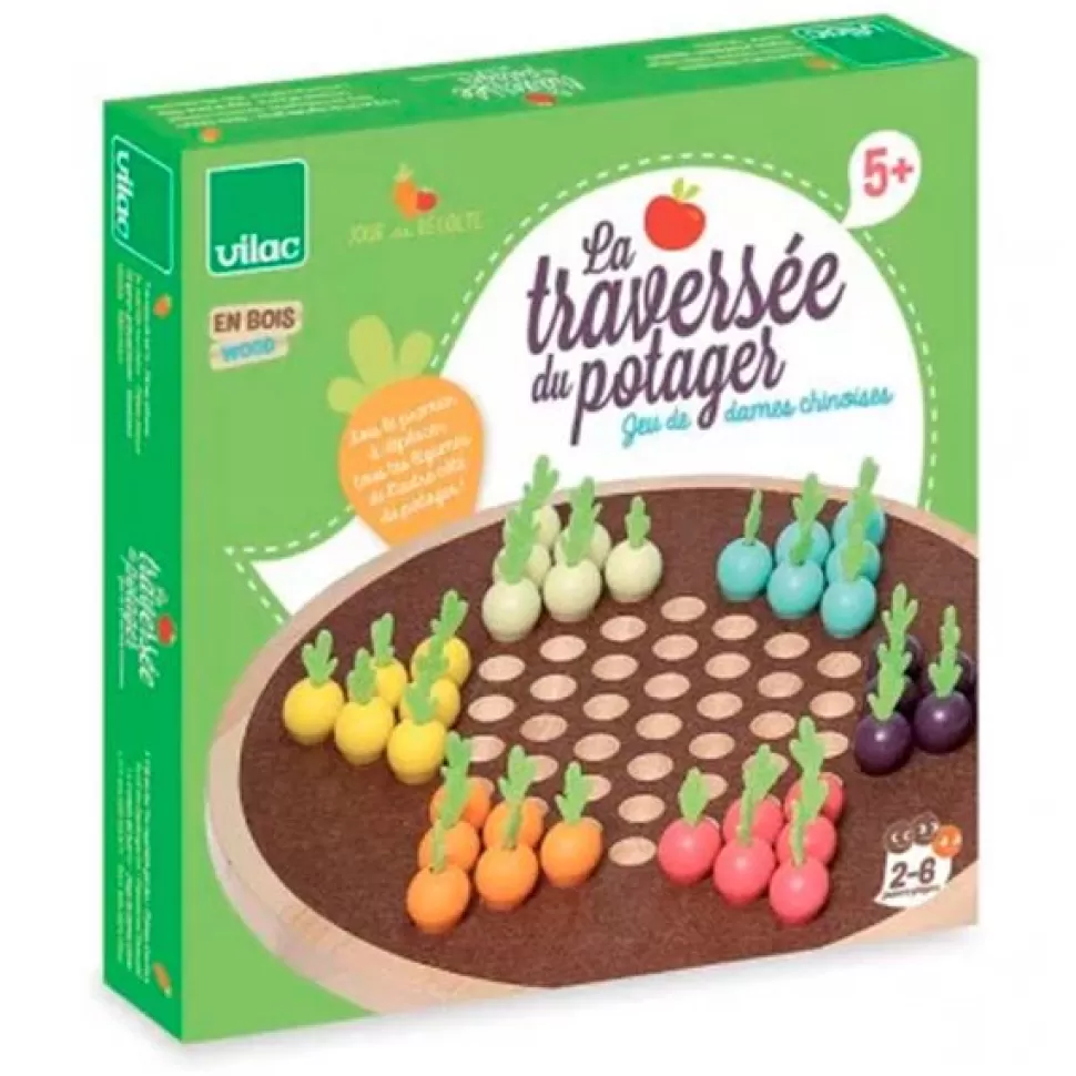 Best Sale Brinquedos Vilac Jogo Damas Chinesas Jardim Madeira