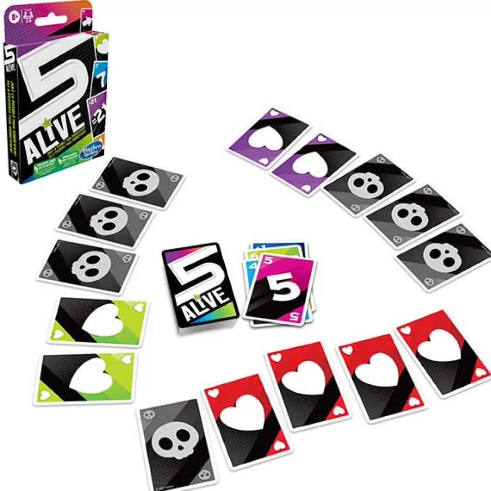 Fashion Brinquedos Hasbro Jogo De Cartas Five Alive