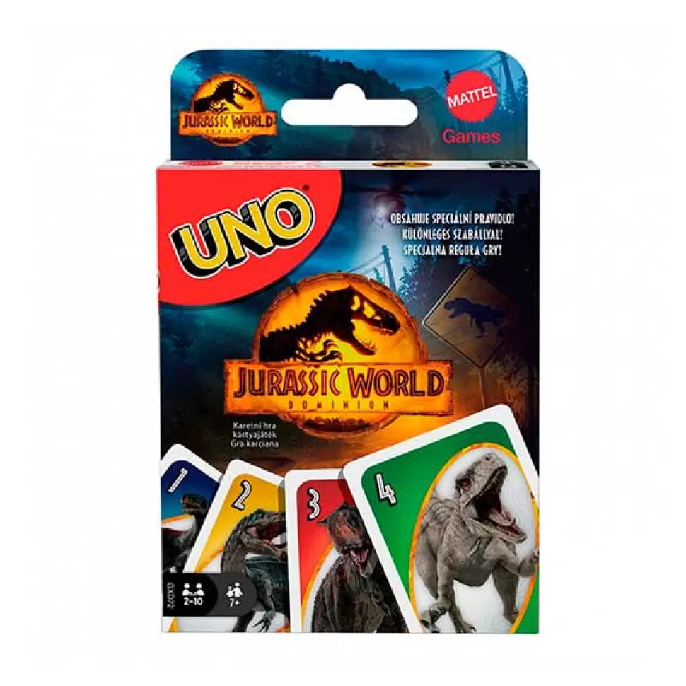 Hot Jogos de tabuleiro Jurassic World Jogo De Cartas Uno Jurassic World 3