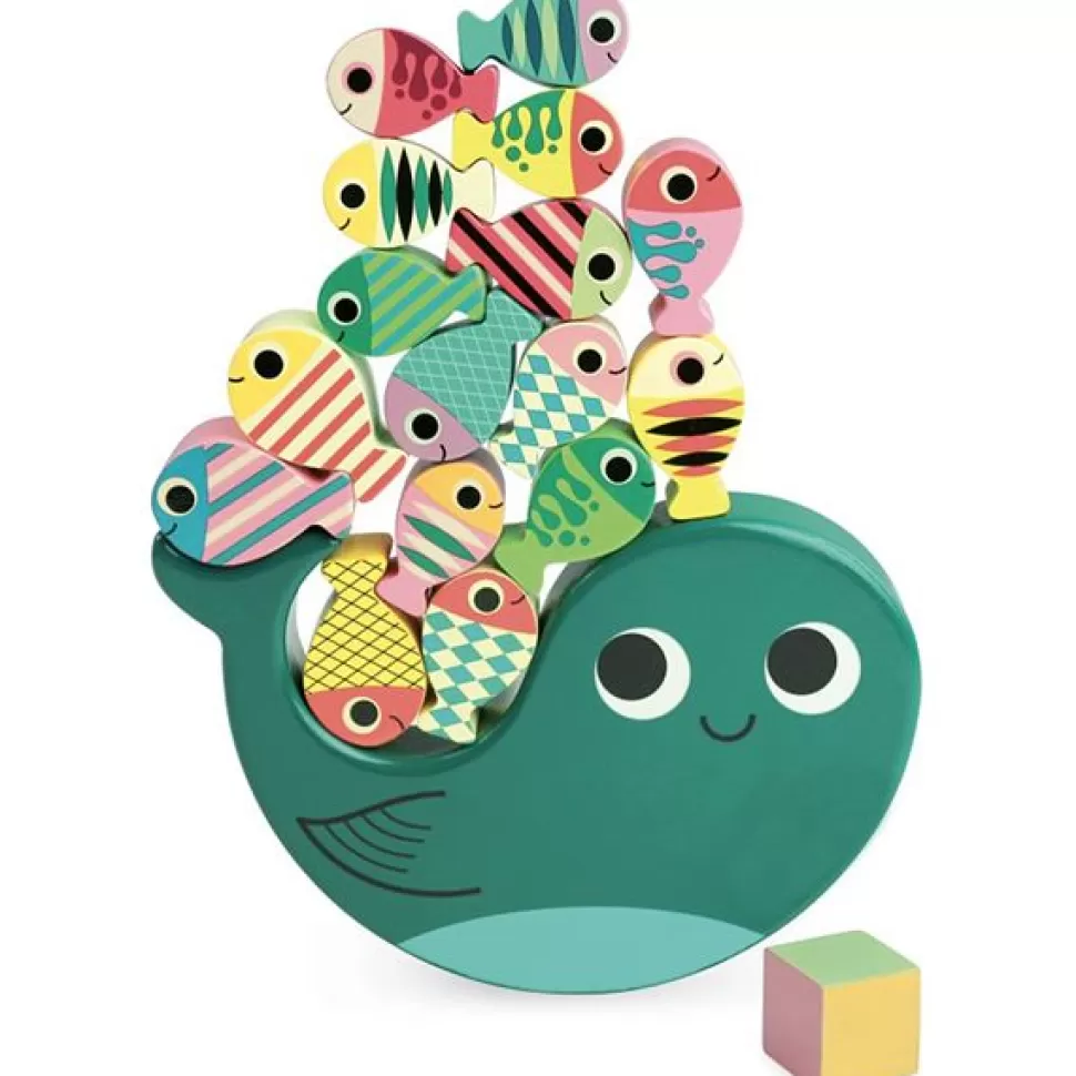 Clearance Brinquedos Vilac Jogo De Equilibrio De Peixe De Madeira