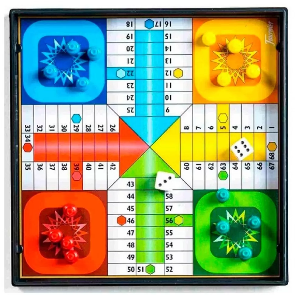 Fashion Brinquedos Fournier Jogo De Ludo Magnetico