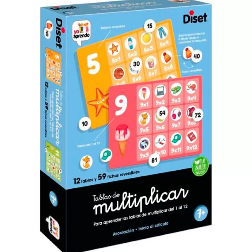 Cheap Brinquedos Diset Jogo De Tabelas De Multiplicacao