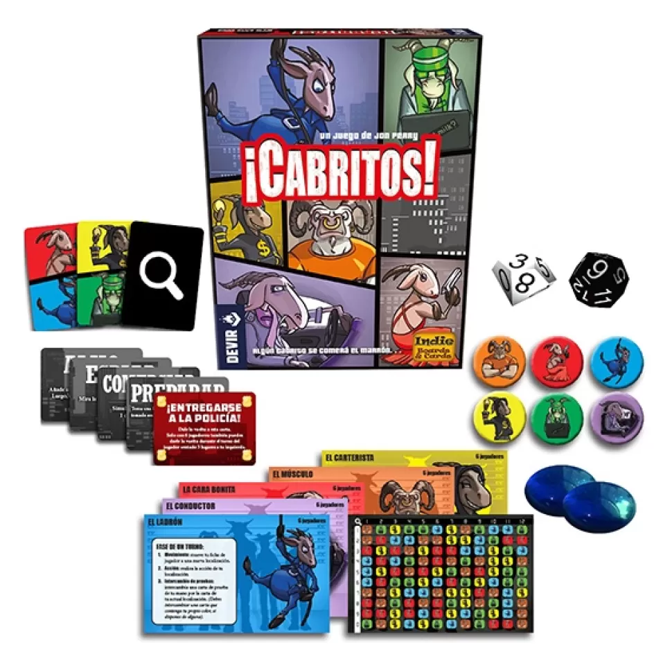 Outlet Brinquedos Devir Jogo De Tabuleiro Cabritos