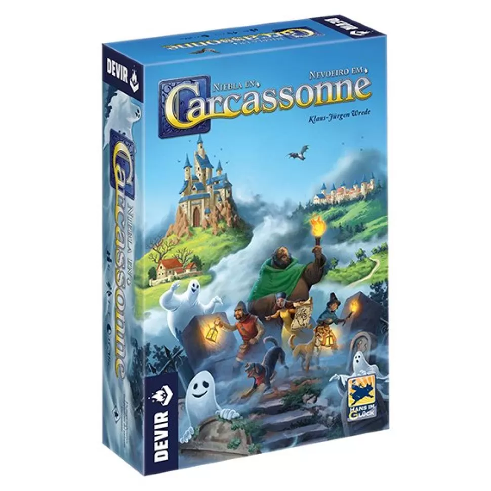 Flash Sale Brinquedos Devir Jogo De Tabuleiro Carcassonne Nevoa