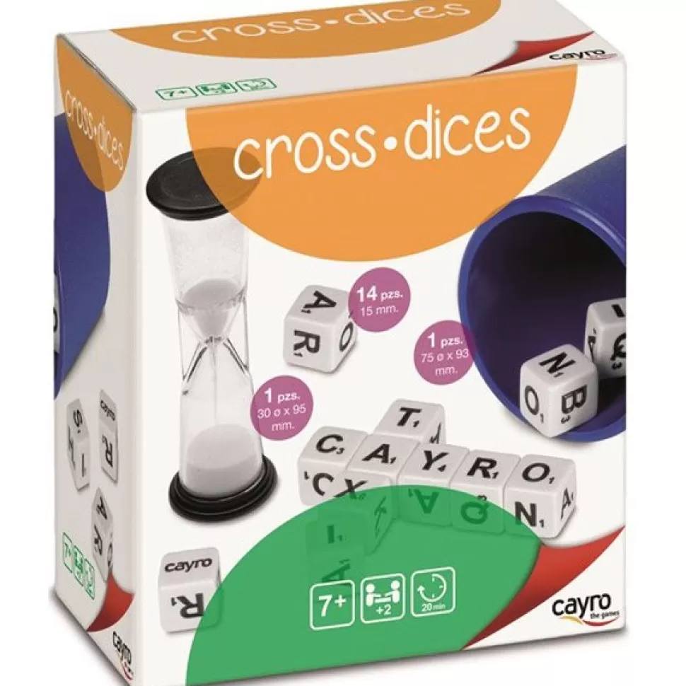 Hot Brinquedos Cayro Jogo De Tabuleiro Cross Dices