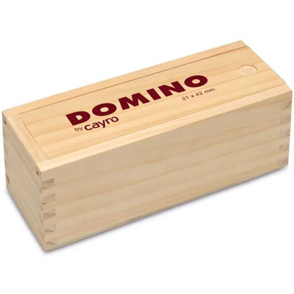 Online Brinquedos Cayro Jogo De Tabuleiro Domino De Metacrilato Caixa De Madeira