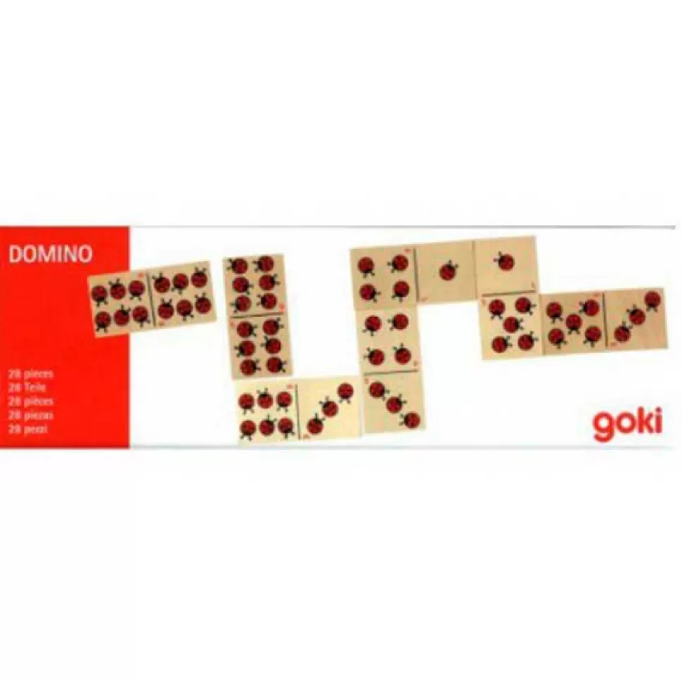 Cheap Brinquedos Goki Jogo De Tabuleiro Domino Infantil Joaninhas