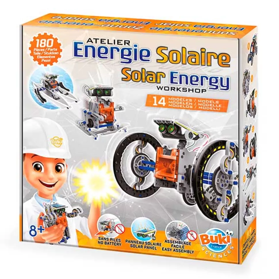 Brinquedos Buki Jogo De Tabuleiro Energia Solar 14 Em 1< Brinquedos Científicos