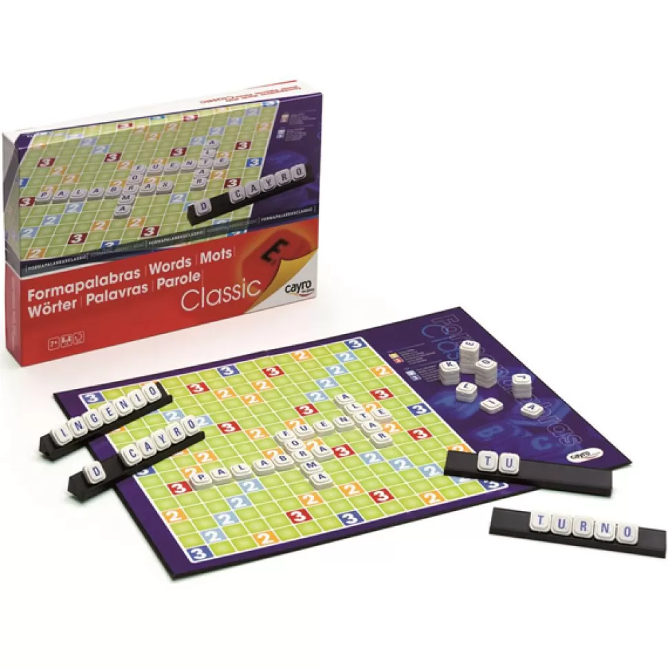 Hot Brinquedos Cayro Jogo De Tabuleiro Forma Palavras Classic Catalao