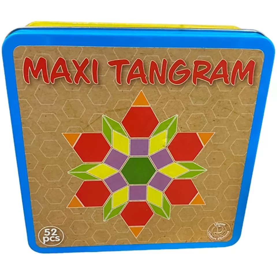 Hot Brinquedos Ulysse Jogo De Tabuleiro Maxi Tangram