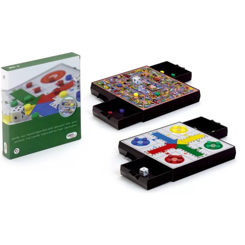 Online Brinquedos Cayro Jogo De Tabuleiro Multi Ludo E Ganso Magnetico