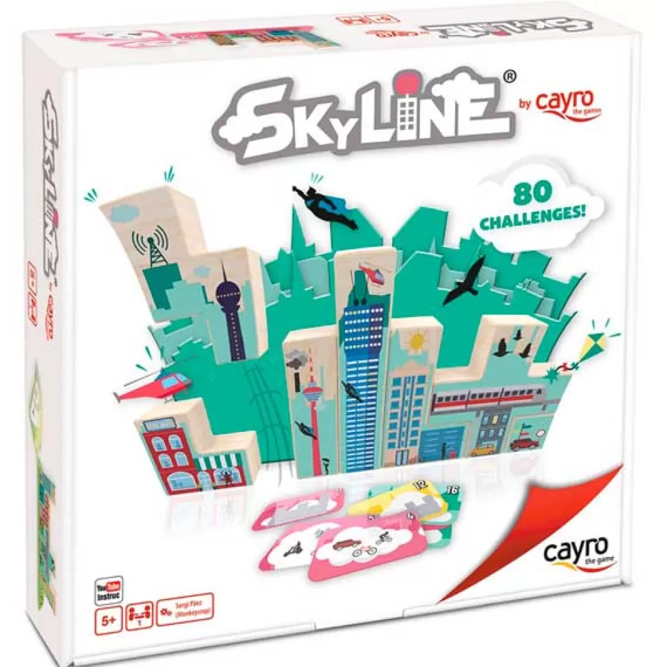 Sale Brinquedos Cayro Jogo De Tabuleiro Skyline
