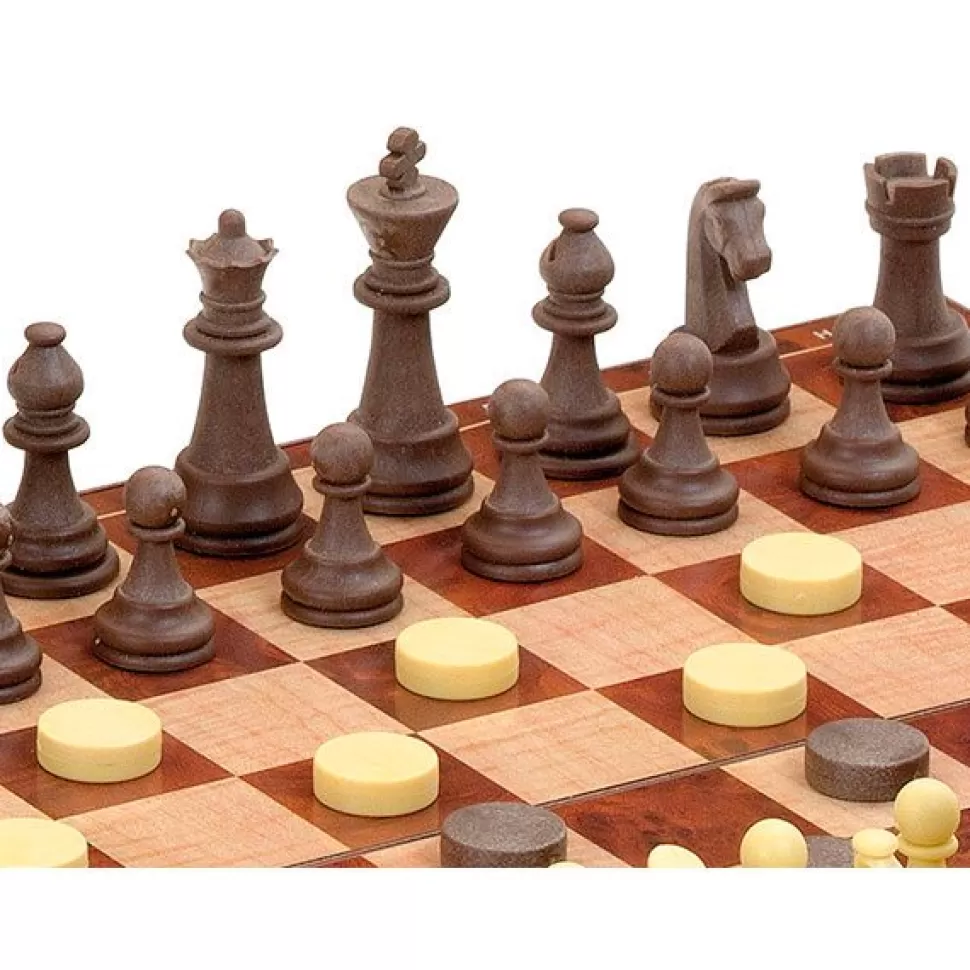 Best Sale Brinquedos Cayro Jogo De Tabuleiro Xadrez E Damas Magnetico N4