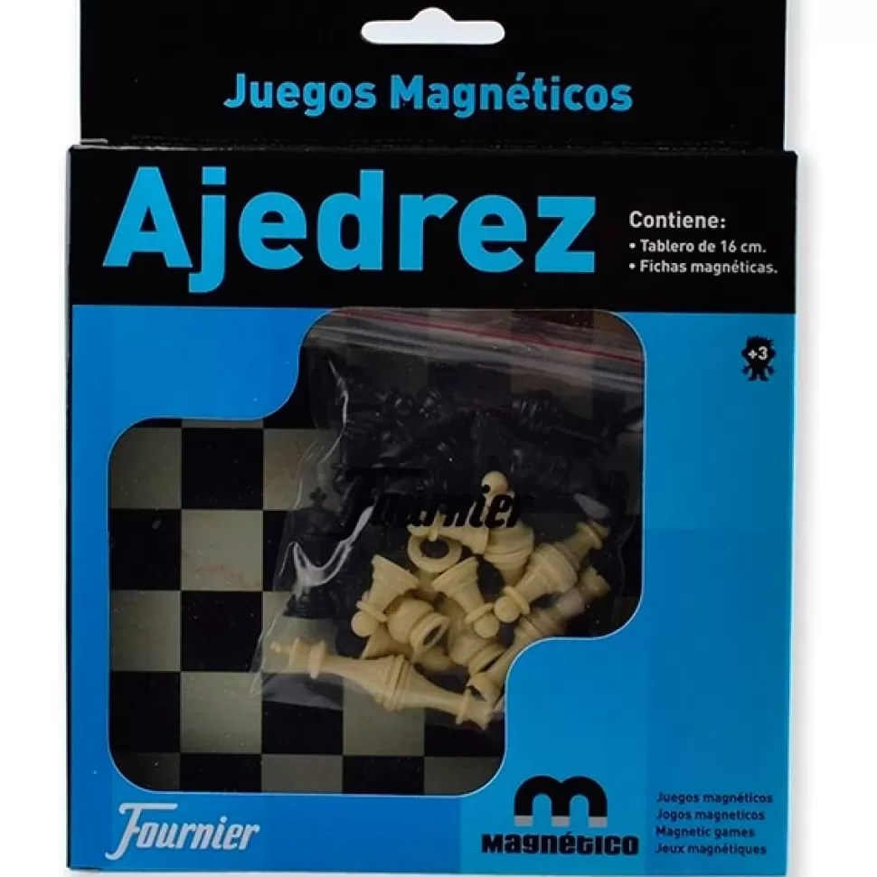 New Brinquedos Fournier Jogo De Xadrez Magnetico