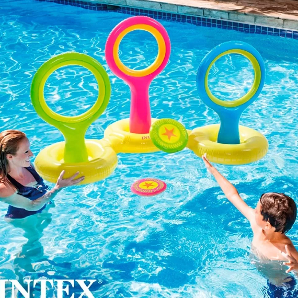 Brinquedos Intex Jogo Discos Voadores Inflaveis ??< Brinquedos Piscina