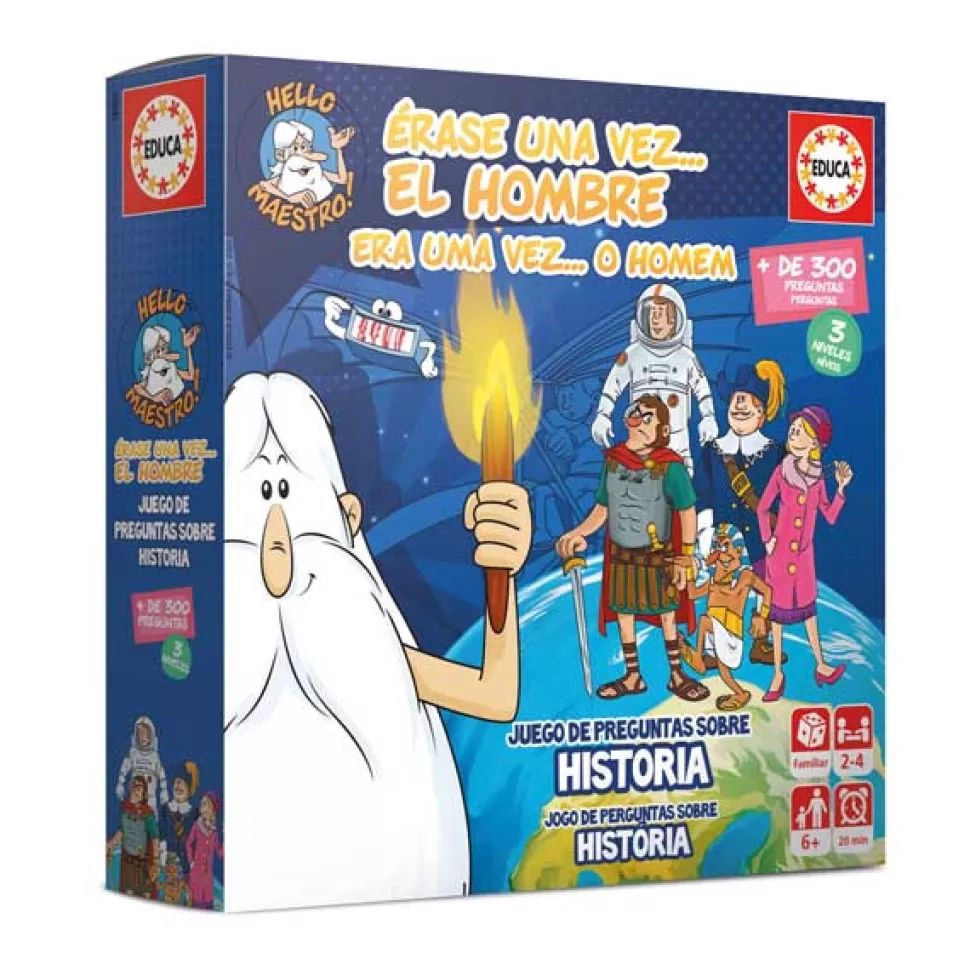 Brinquedos Educa Borras Jogo Era Uma Vez ... Homem< Brinquedos Educativos
