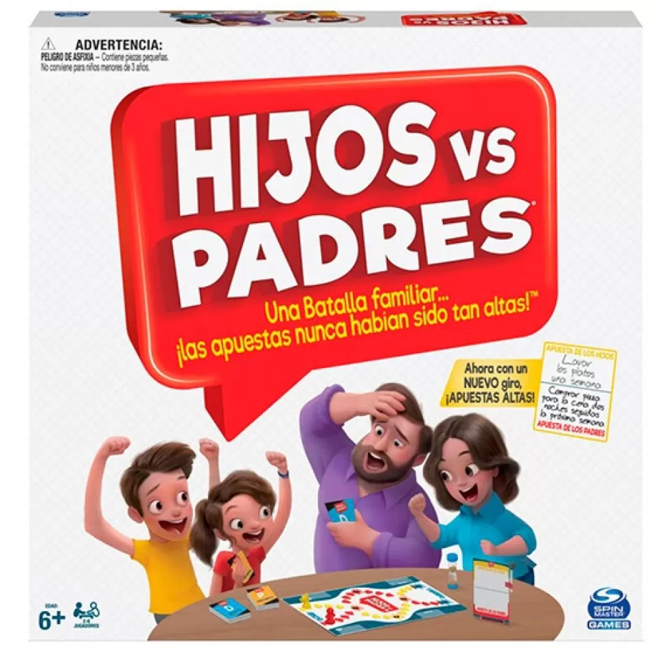 Best Sale Brinquedos Spin Master Jogo Filhos Contra Pais