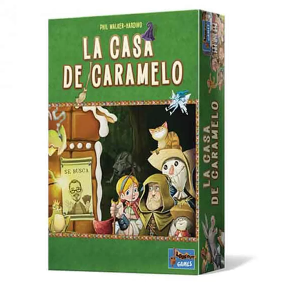 Fashion Brinquedos Asmodee Jogo La Casa De Caramelo