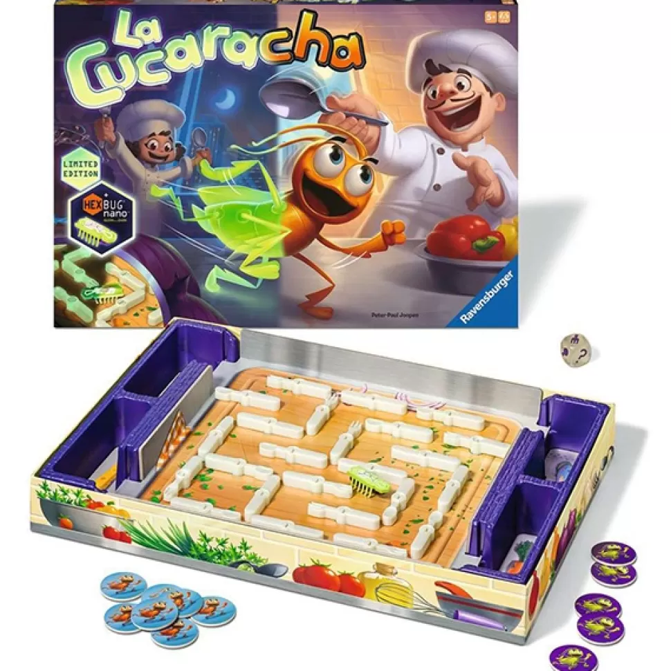 Store Brinquedos Ravensburger Jogo La Cucaracha Brilha No Escuro