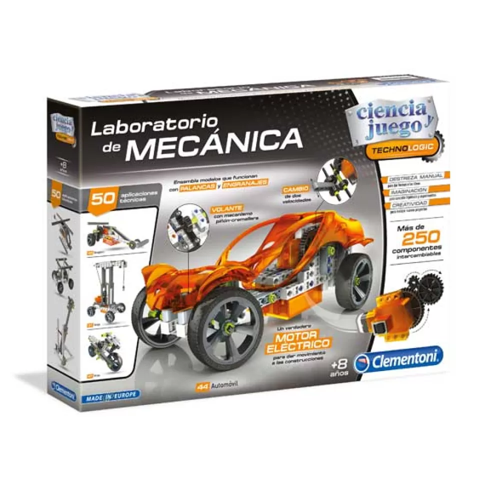 Brinquedos Clementoni Jogo Laboratorio De Mecanica< Brinquedos Científicos