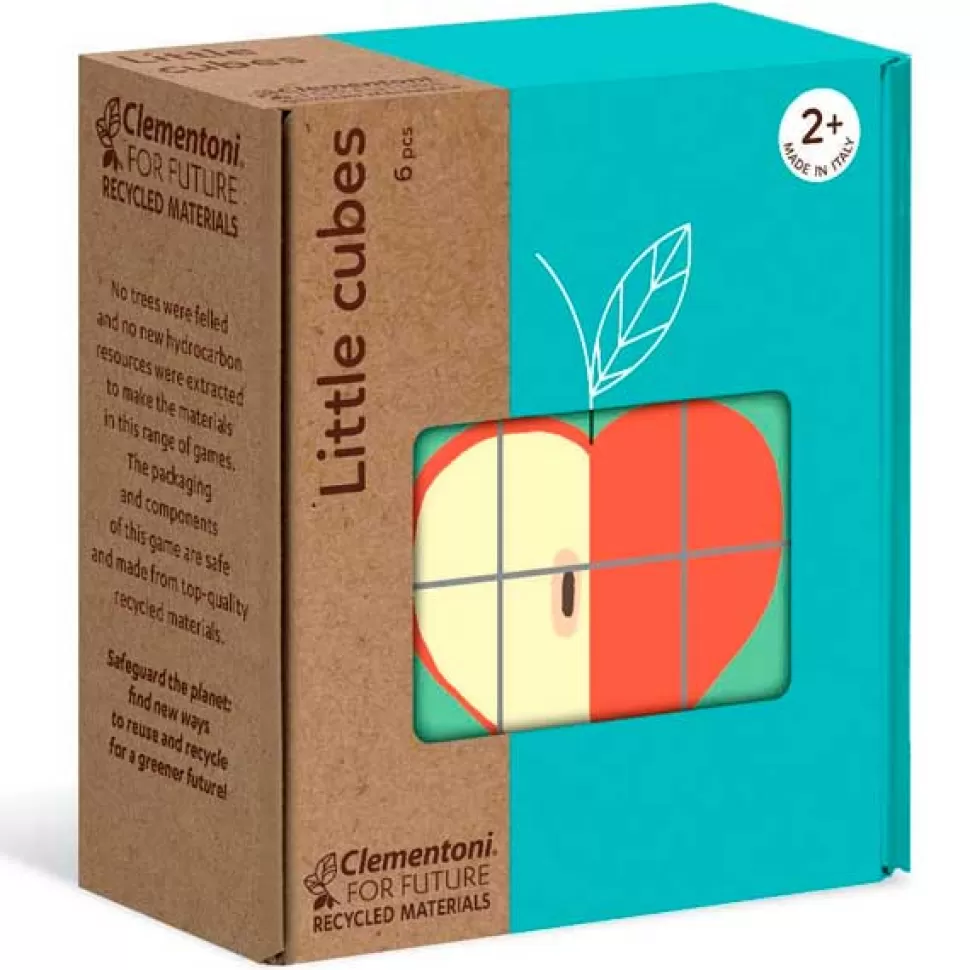Discount Brinquedos Clementoni Jogo Little Cubs 6 Cubos Tempo