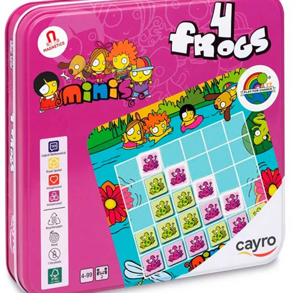 Best Sale Brinquedos Cayro Jogo Mini 4 Frogs Caixa Metal